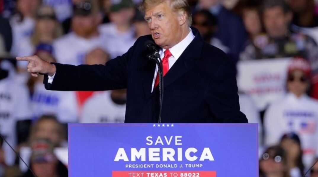 Ο πρώην πρόεδρος των ΗΠΑ Ντόναλντ Τραμπ © EPA   