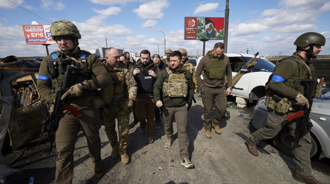 Ο Ζελένσκι στη Μπούκα