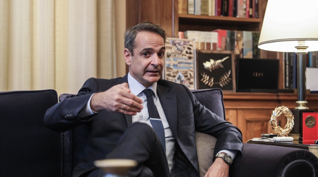 Ο πρωθυπουργός Κυριάκος Μητσοτάκης