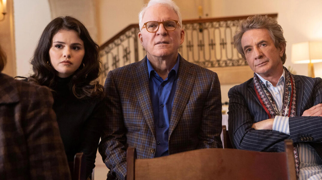 Selena Gomez, Steve Martin, Martin Short στη σειρά Only Murders in the Building