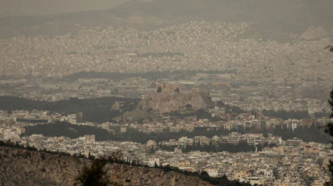 Έντονη η παρουσία αφρικανικής σκόνης στην Αττική