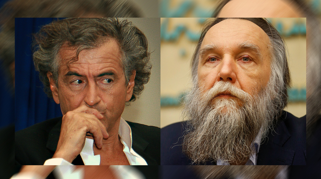 Bernard-Henri Lévy και Alexander Dugin