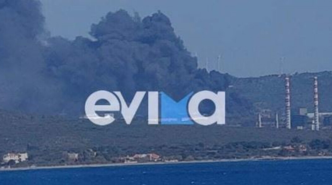 Φωτιά στο Αλιβέρι