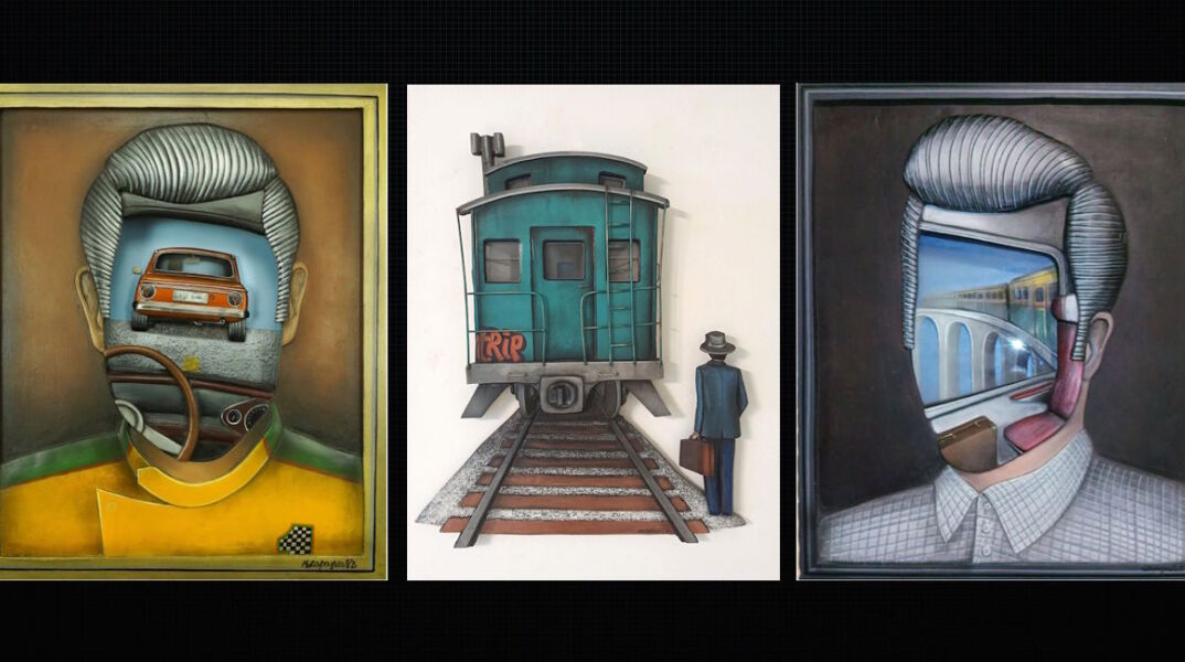 Διονύσης Ματαράγκας: Συνέντευξη με τον εικαστικό για την έκθεση «Ταξίδια του νου» στην Γκαλερί «Αστρολάβος - Δεξαμενή».