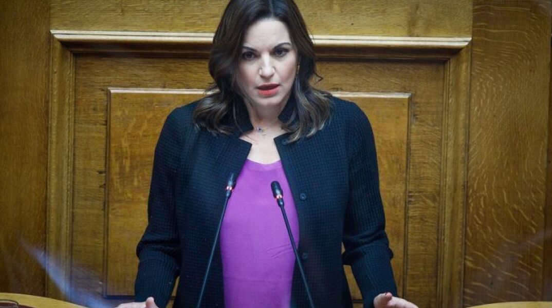 Η βουλευτής της ΝΔ, Όλγα Κεφαλογιάννη © EUROKINISSI/ ΓΙΩΡΓΟΣ ΚΟΝΤΑΡΙΝΗΣ   