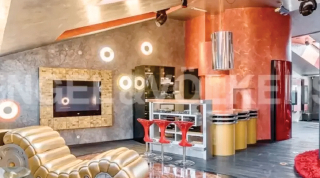 Το ρετιρέ που φημολογείται ότι ανήκει στη μητέρα της «μυστικής» κόρης του Βλάντιμιρ Πούτιν. 