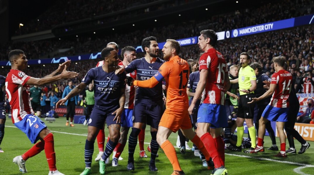 Ένταση μεταξύ των παικτών στο Ατλέτικο-Σίτι