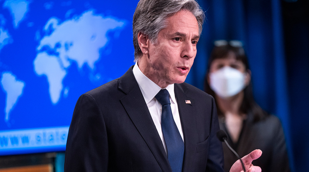 Ο υπουργός Εξωτερικών των ΗΠΑ Άντονι Μπλίνκεν