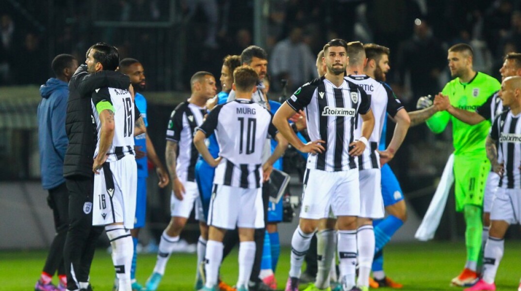 Οι παίκτες του ΠΑΟΚ