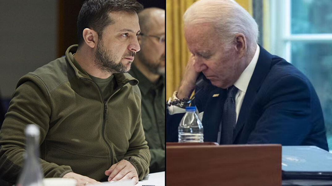 Βολοντίμιρ Ζελένσκι και Τζο Μπάιντεν είχαν νέα επικοινωνία για τον πόλεμο στην Ουκρανία