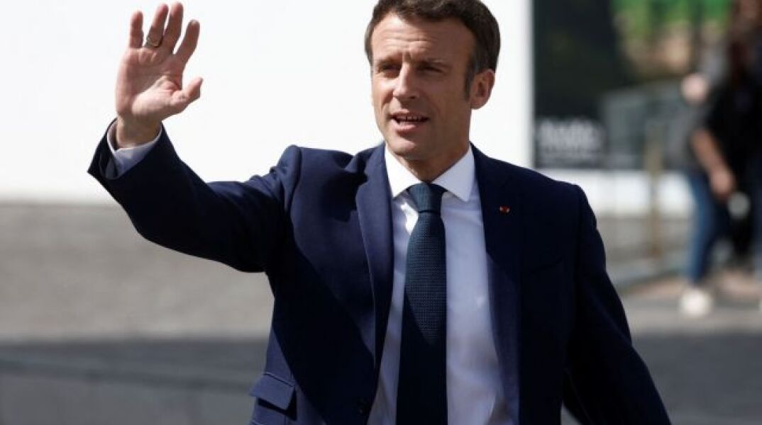 Ο Εμανουέλ Μακρόν © EPA/ STEPHANIE LECOCQ