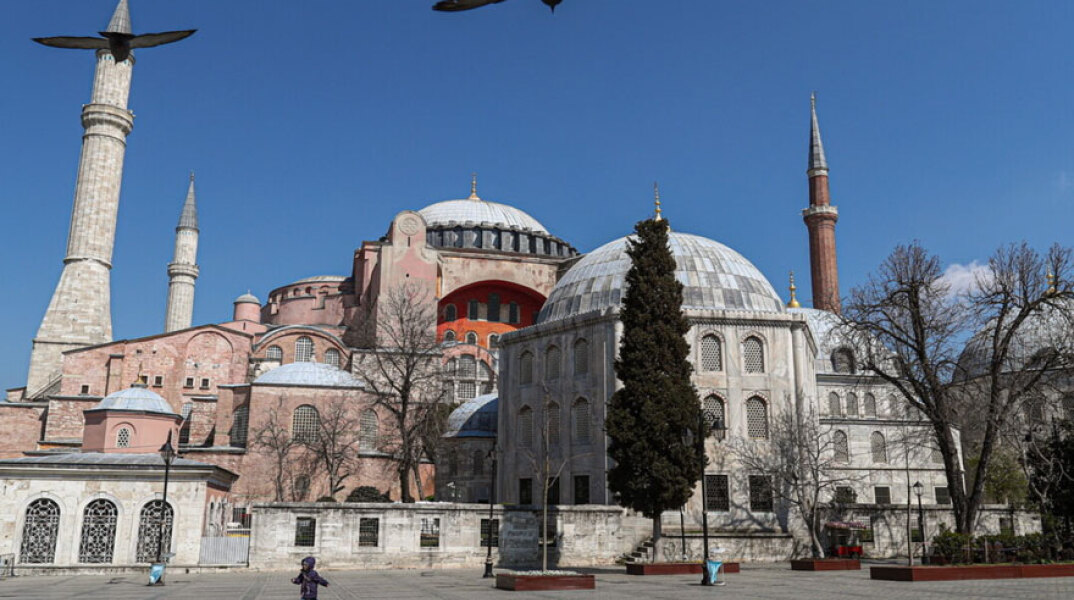 Η Αγία Σοφία στην Κωνσταντινούπολη