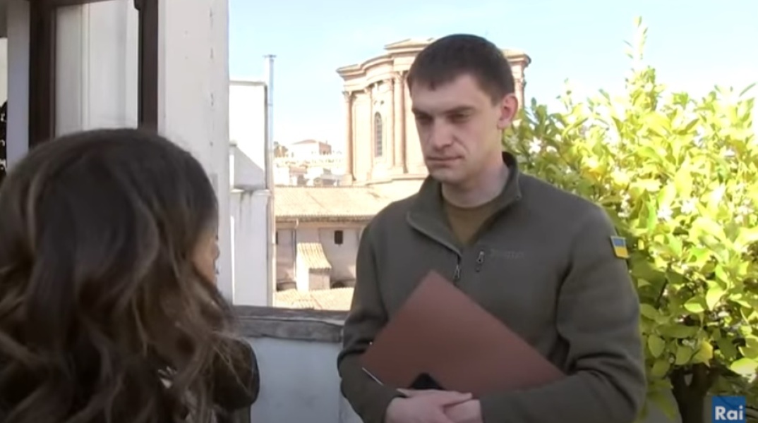 O δήμαρχος Μελιτόπολης, Ivan Fedorov, σε συνέντευξή του στο Rai