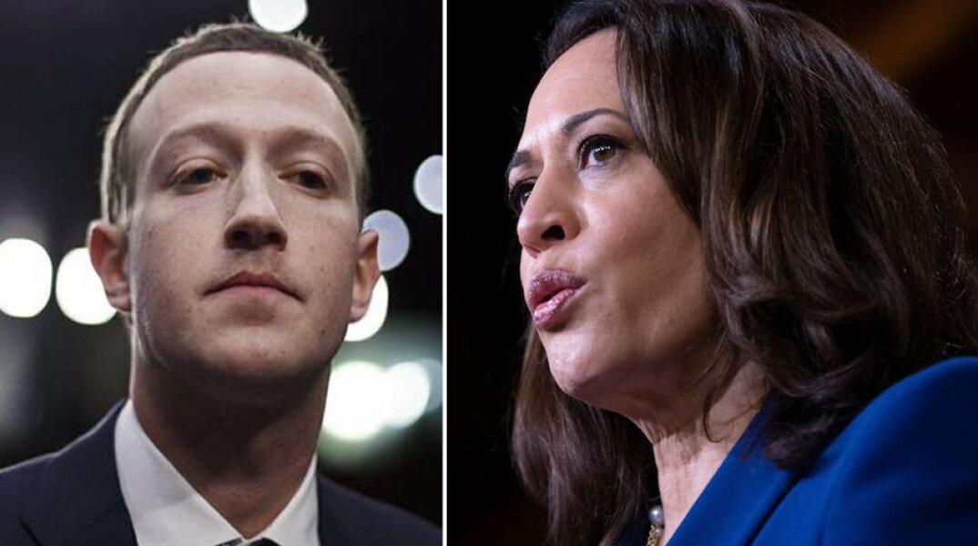 Οι ρωσικές κυρώσεις στοχεύουν Μαρκ Ζάκερμπεργκ και Καμάλα Χάρις