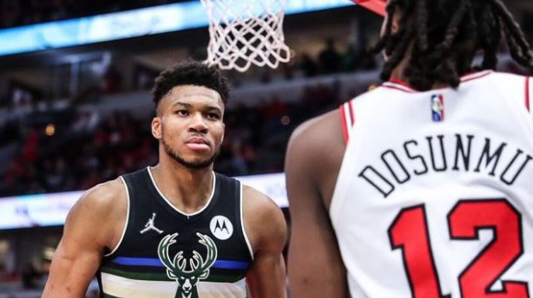 Ο Γιάννης Αντετοκούνμπο