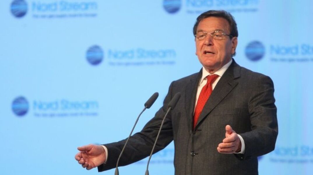 O πρώην Γερμανός καγκελάριος Γκέρχαρντ Σρέντερ © ΕPA Pool   