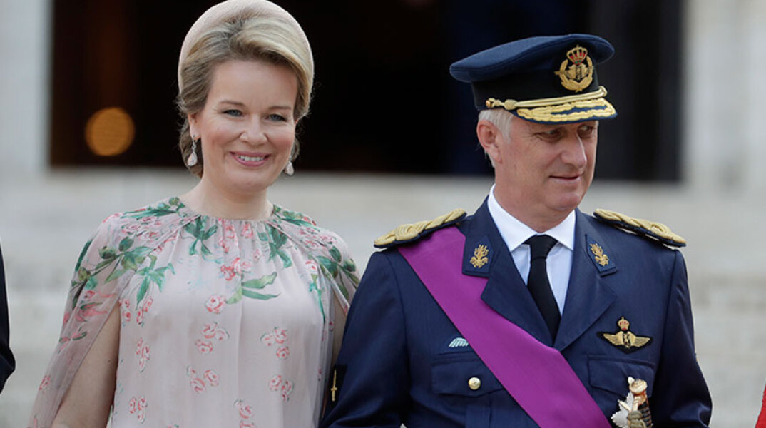 Η βασίλισσα Ματθίλδη και ο βασιλιάς Φίλιππος, το βασιλικό ζεύγος του Βελγίου