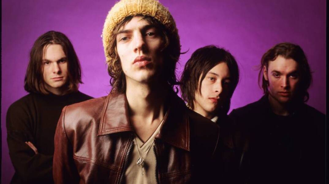 The Verve (Richard Ashcroft, Nick McCabe, Peter Salisbury, Simon Jones, Vaartkapoen)