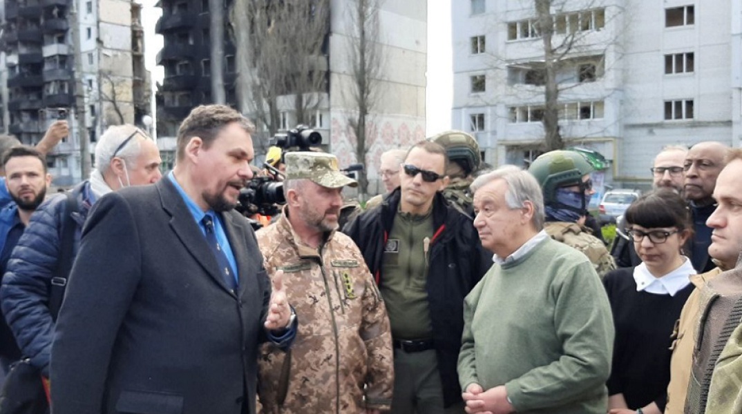 Ουκρανία - ΟΗΕ: «Ένας πόλεμος είναι κάτι παράλογο τον 21ο αιώνα»