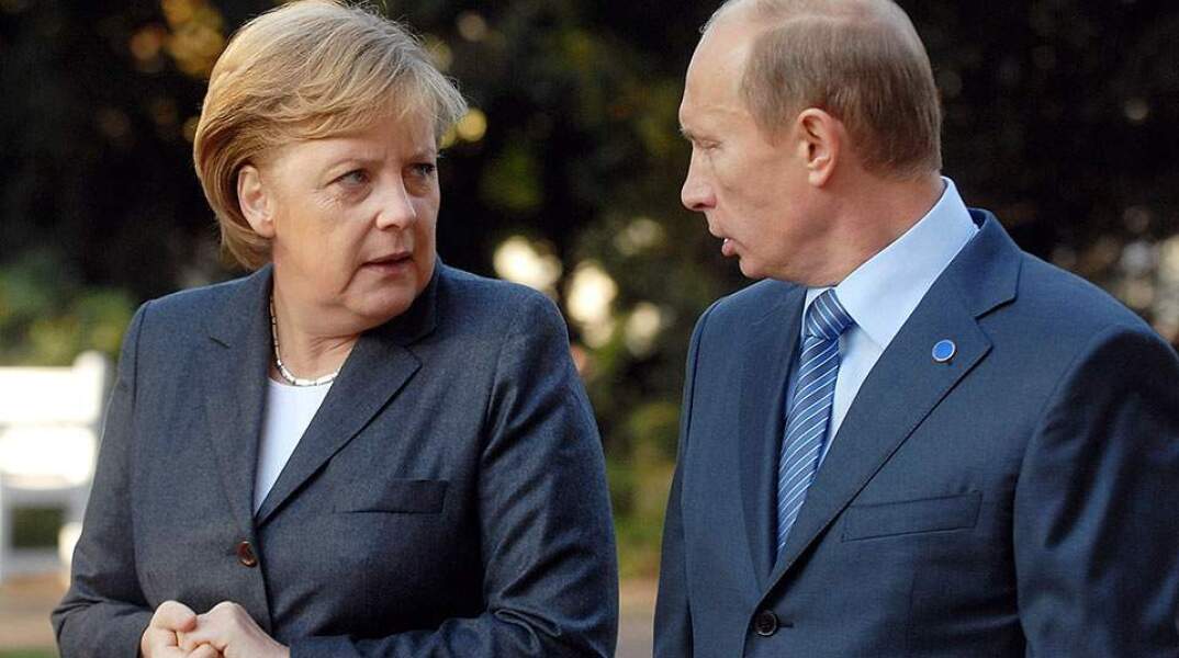 Η Ανγκέλα Μέρκελ και ο Βλαντιμίρ Πούτιν
