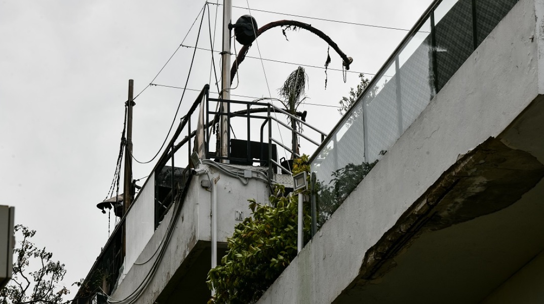 ΠΥΡΚΑΓΙΑ ΣΕ ΧΩΡΟ ΕΣΤΙΑΣΗΣ ΣΤΗ ΠΕΡΙΟΧΗ ΤΟΥ ΜΕΤΣ (ΤΑΤΙΑΝΑ ΜΠΟΛΑΡΗ / EUROKINISSI)