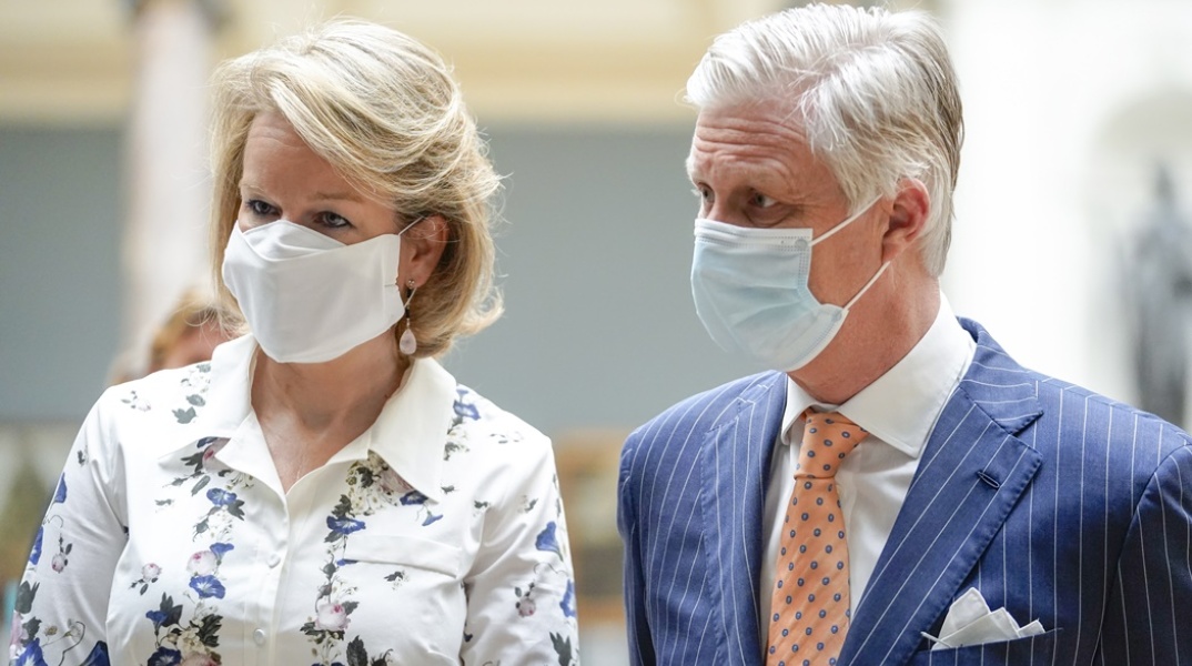 Η βασίλισσα Ματθίλδη και ο βασιλιάς Φίλιππος του Βελγίου