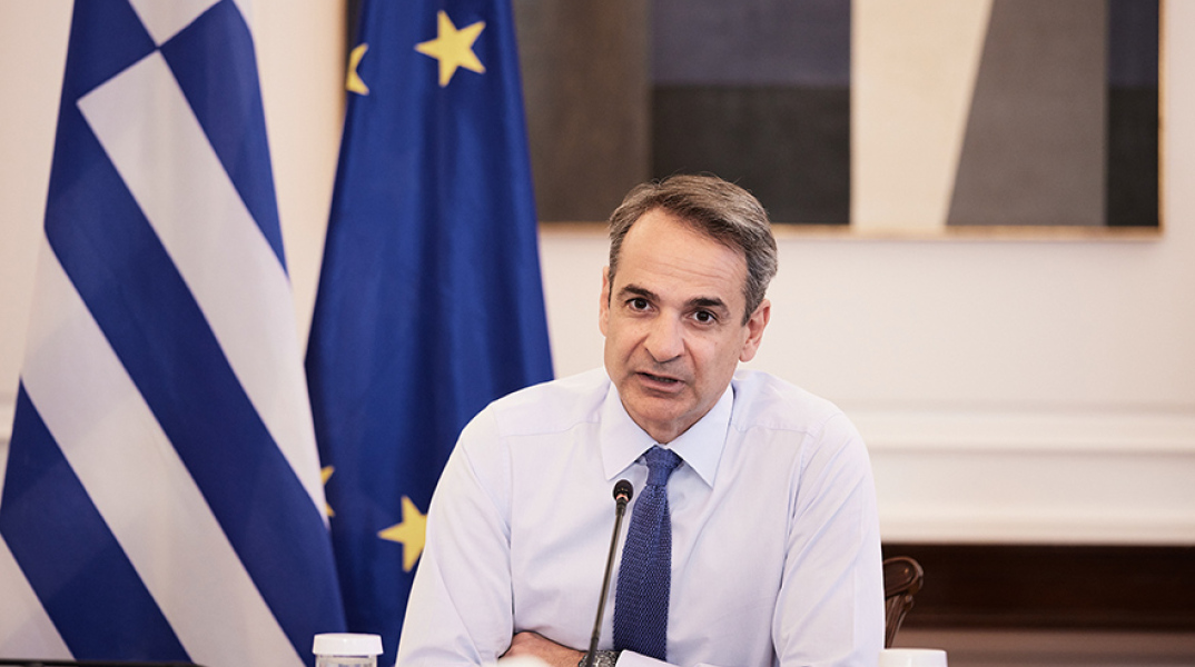 Ο Έλληνας πρωθυπουργός Κυριάκος Μητσοτάκης
