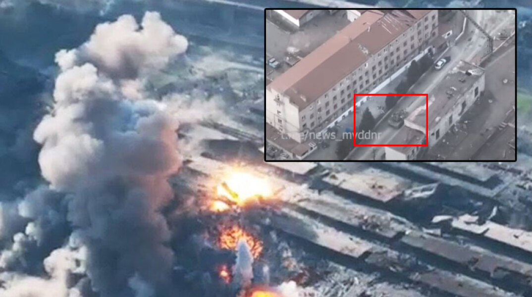 Οι Ρώσοι σφυροκοπούν το εργοστάσιο Αζόφσταλ στη Μαριούπολη, με ρωσικά τεθωρακισμένα να μπαίνουν μέσα στη χαλυβουργία
