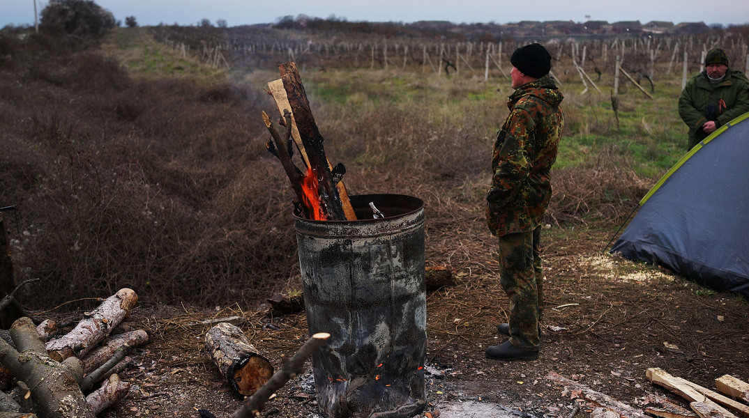 Ρώσος στρατιώτης, φωτιά