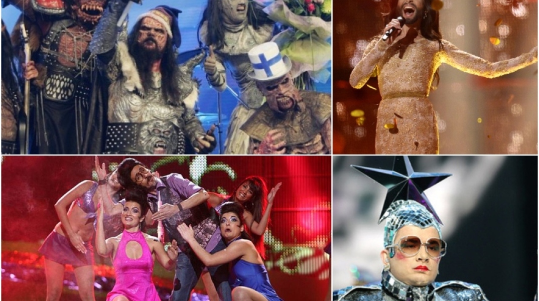 Ανατρεπτικές και εκκεντρικές εμφανίσεις στη Eurovision