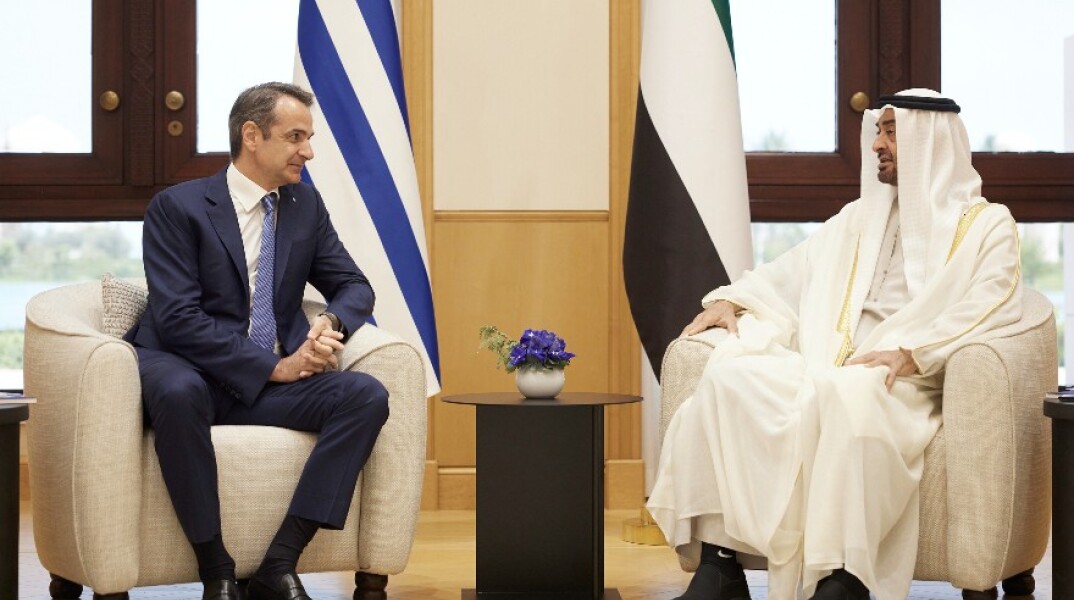 Ο Κυριάκος Μητσοτάκης στα Ηνωμένα Αραβικά Εμιράτα
