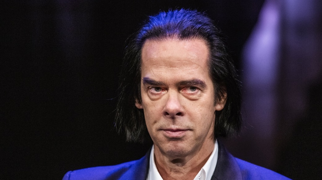 Ο Αυστραλός τραγουδιστής, Nick Cave, κατά τη διάρκεια εμφάνισής του
