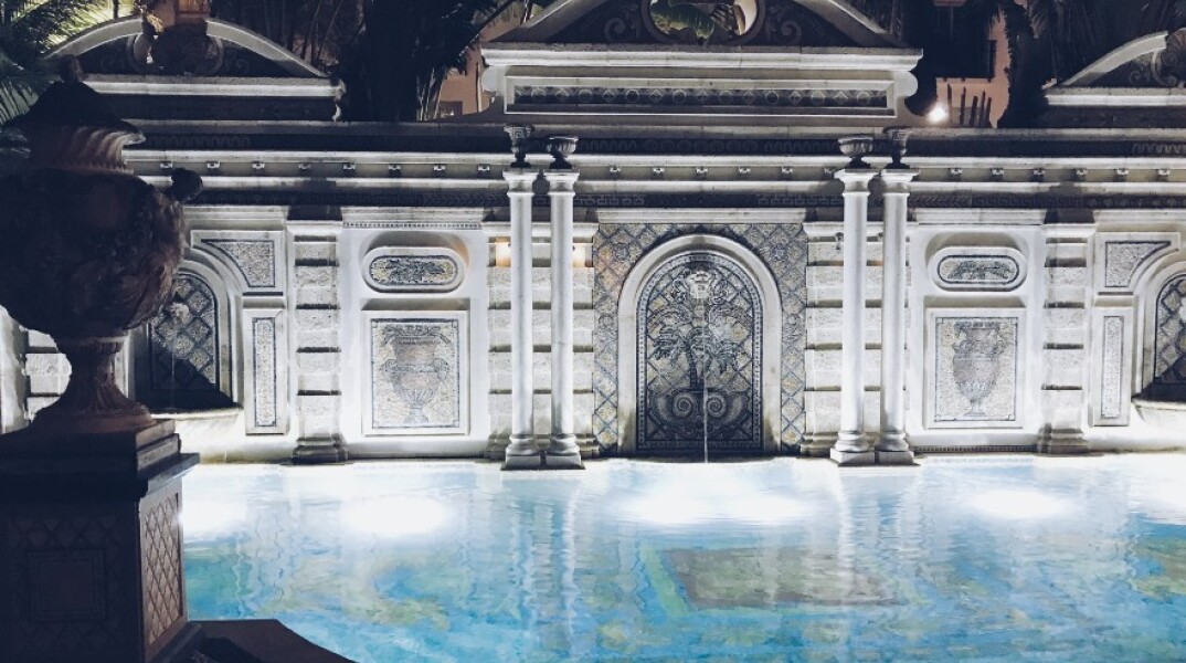 Η πισίνα στην έπαυλη του Gianni Versace στο Μαϊάμι