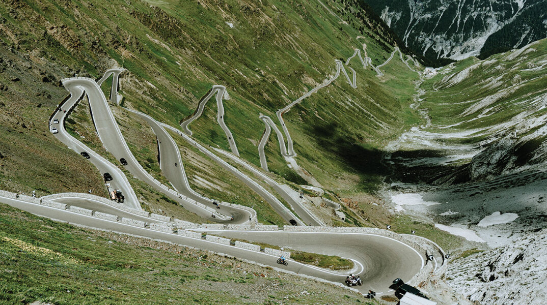 Φωτογραφία με το πέρασμα Stelvio στον 24ωρο αγώνα Le Mans.