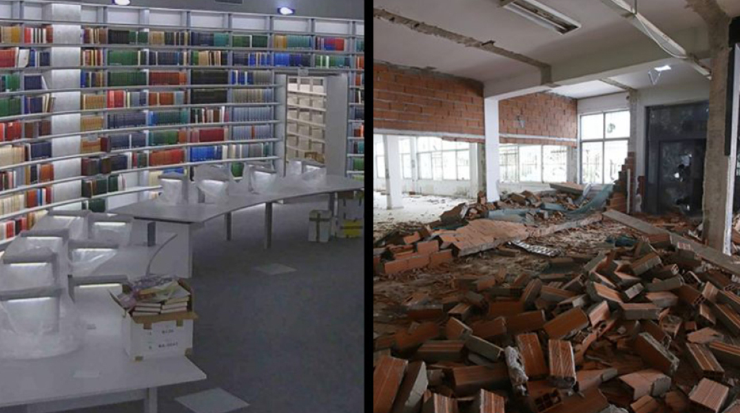 Η βιβλιοθήκη του Πανεπιστημίου της Κύπρου και η βιβλιοθήκη του Τμήματος Θετικών Επιστημών του ΑΠΘ