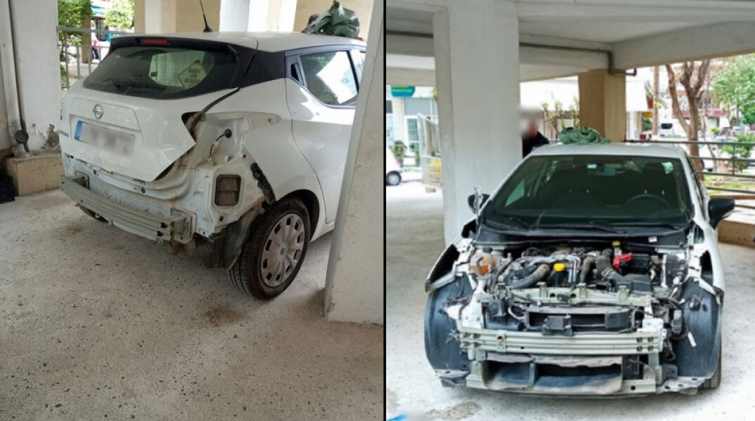 «Φτερά» έκαναν τα εξαρτήματα από σταθμευμένο σε πιλοτή αυτοκίνητο στη Θεσσαλονίκη