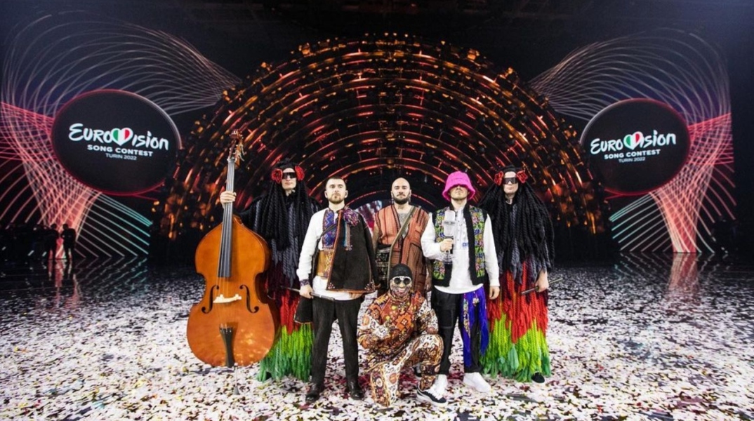 Το συγκρότημα Kalush Orchestra στη Eurovision 2022