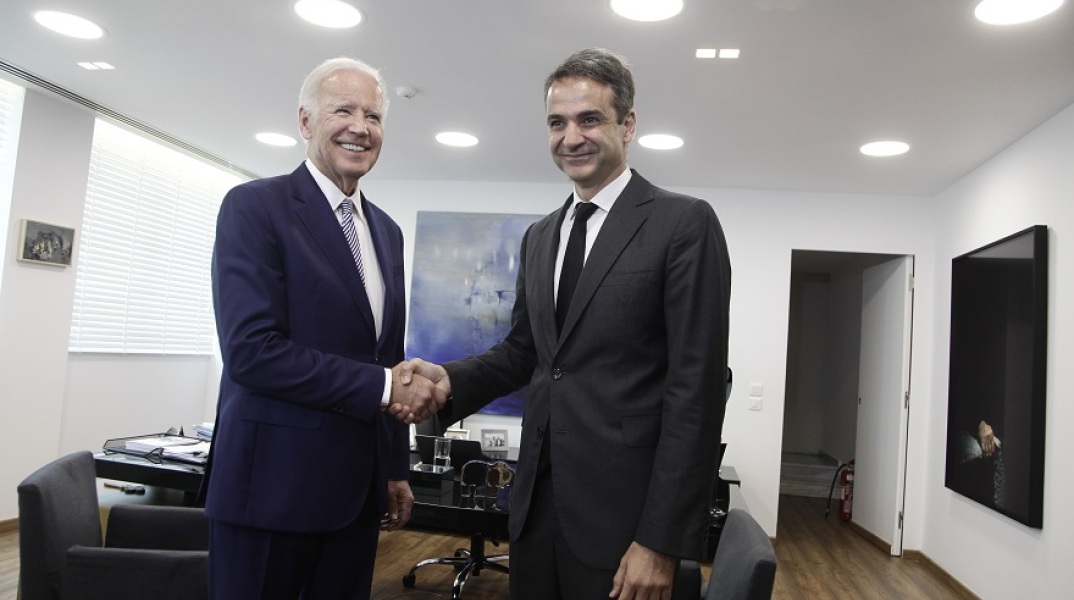 Τζο Μπάιντεν - Κυριάκος Μητσοτάκης