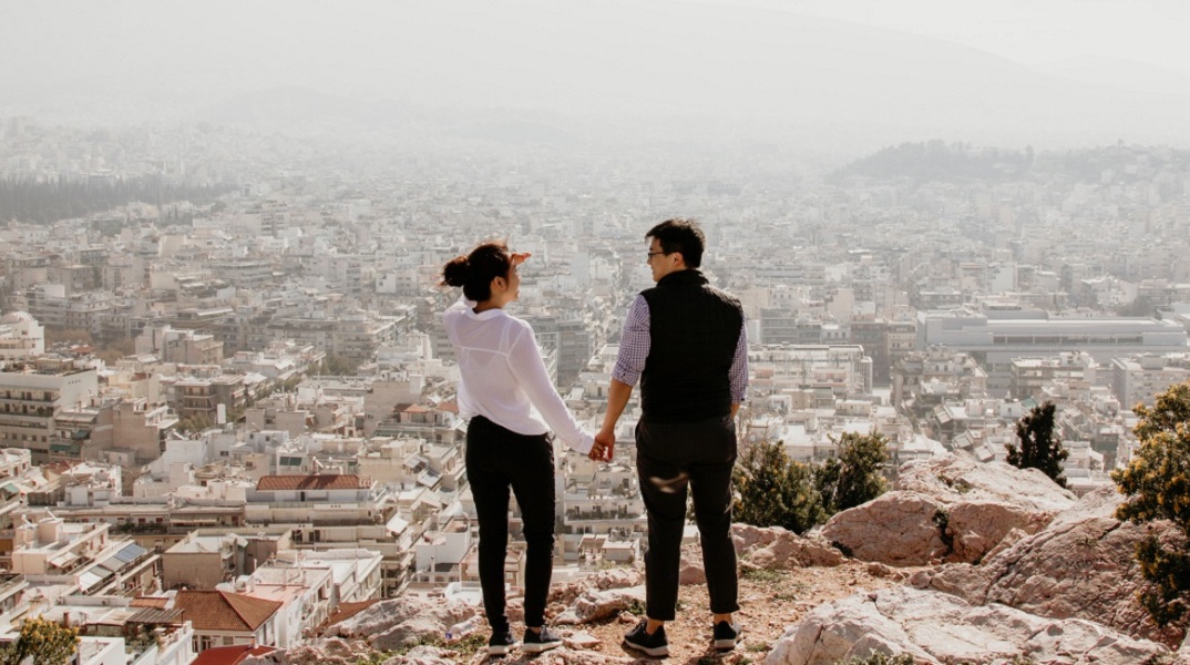 Ένα ζευγάρι. 