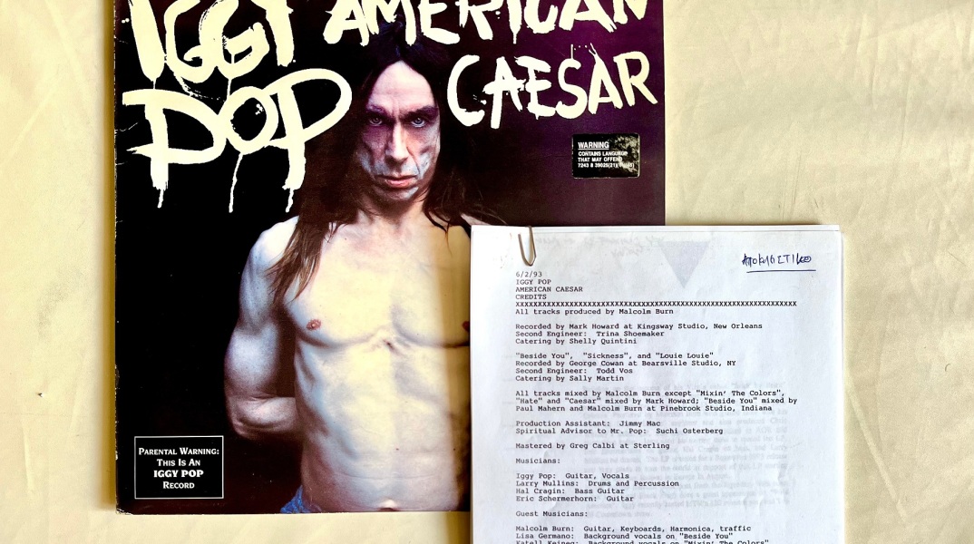 Εξώφυλλο δίσκου του Iggy Pop