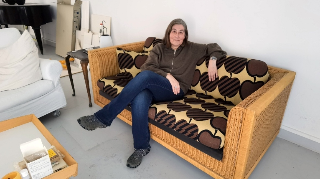 Η γλύπτρια Καταρίνα Φριτς