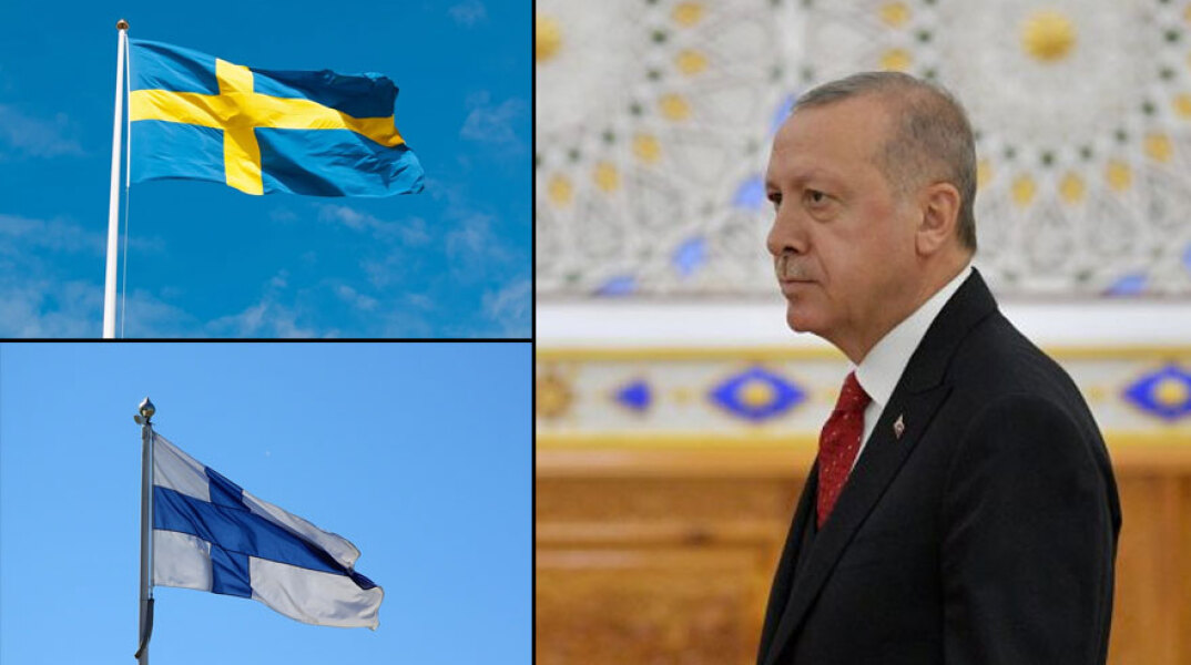 Ο Ερντογάν θέτει εμπόδια σε Σουηδία και Φινλανδία να μπουν στο ΝΑΤΟ