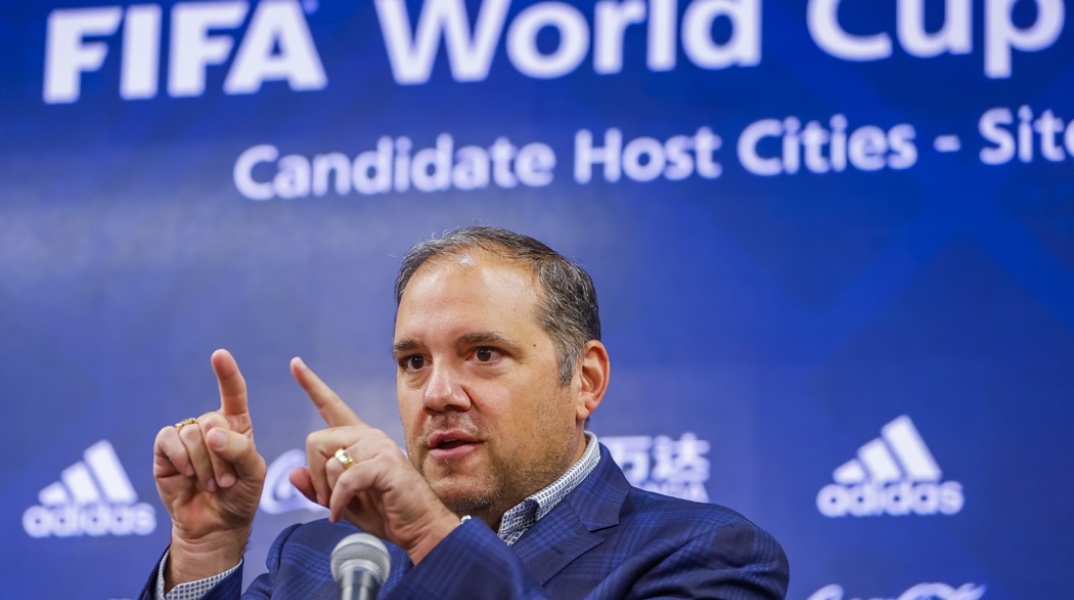 Ο Victor Montagliani, αντιπρόεδρος της FIFA και πρόεδρος CONCACAF