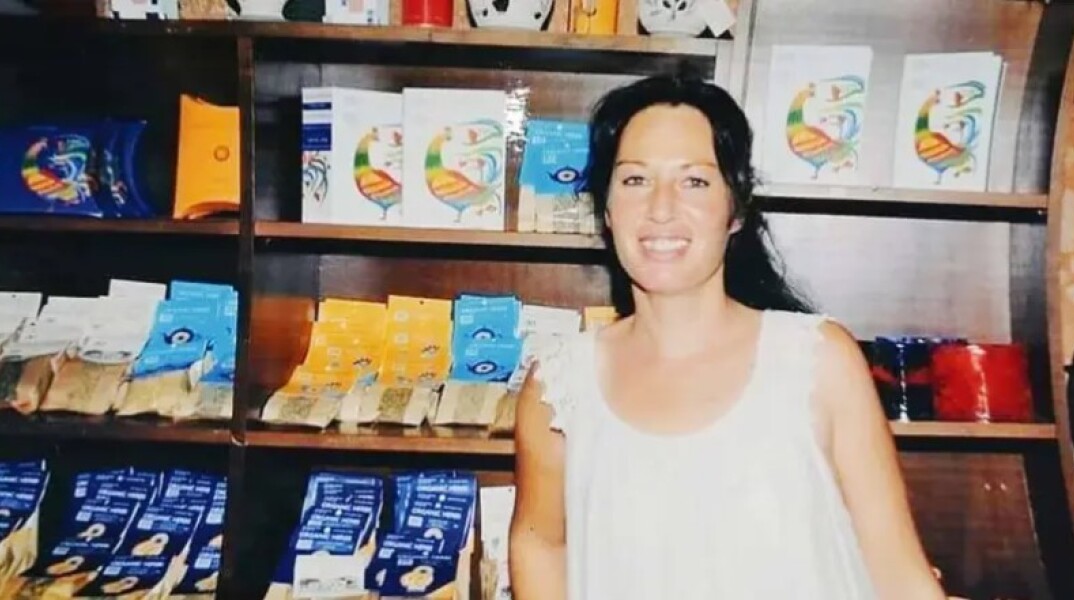 Η 47χρονη Έφη Τσιχλάκη σε φωτογραφία που δημοσιεύεται στον Τύπο της Κρήτης