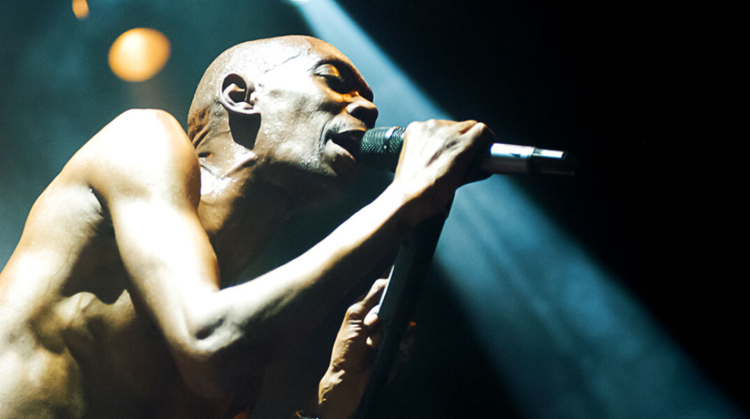 Στιγμιότυπο από τη συναυλία των Faithless στην Αθήνα το 1999