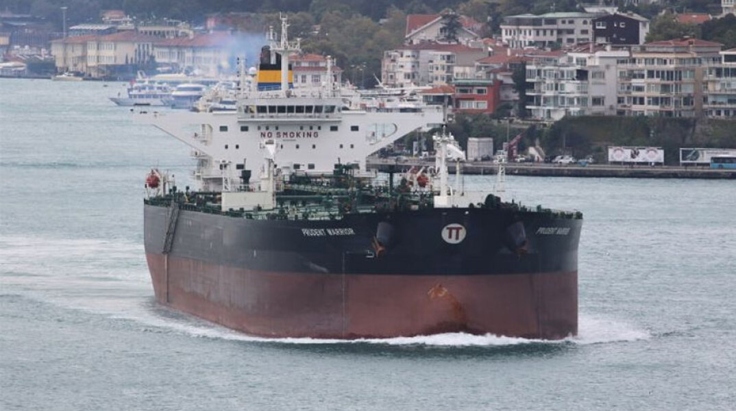 Το ελληνικό τάνκερ Prudent Warrior που κατέλαβαν οι Φρουροί της Επανάστασης του Ιράν