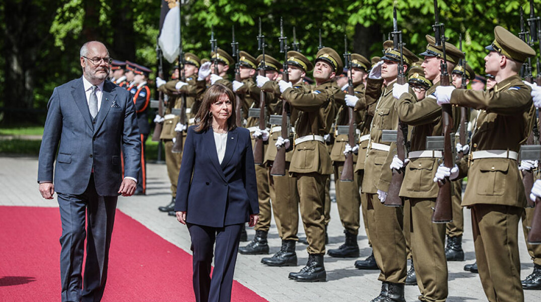 Η Κατερίνα Σακελλαροπούλου σε επίσημη επίσκεψη στην Εσθονία