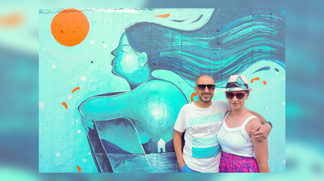 Η Καλλιόπη Μαρκοπούλου και ο Θωμάς Μουζακίτης