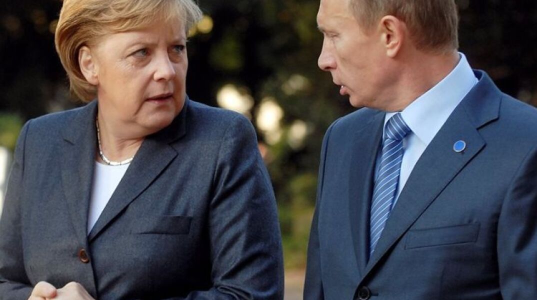 Η Ανγκέλα Μέρκελ και ο Βλαντιμίρ Πούτιν