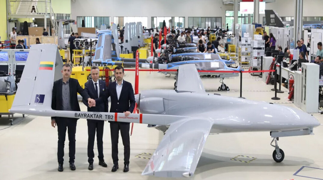 Το τουρκικό drone Bayraktar που δωρίζεται στη Λιθουανία για να χρησιμοποιηθεί στην Ουκρανία